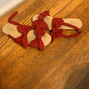 Zara girl bow sandals
